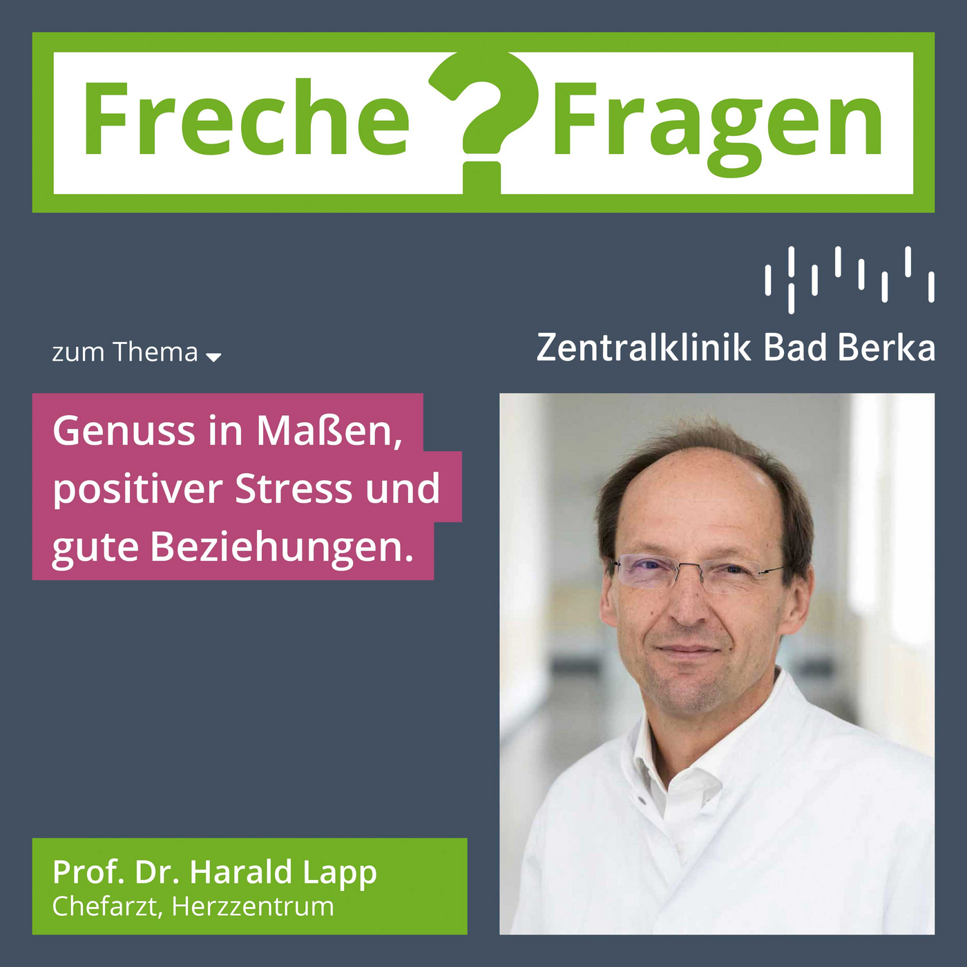 Freche Fragen an Chefärzte