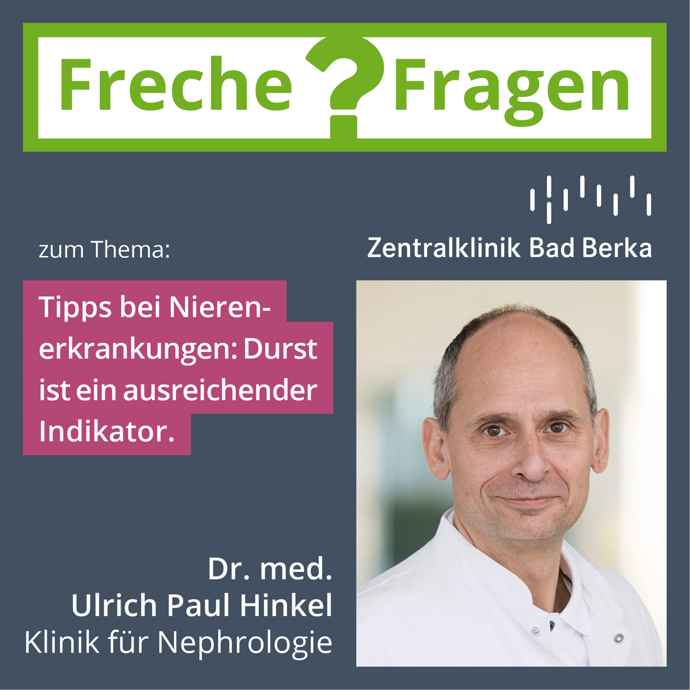 Freche Fragen an Chefärzte