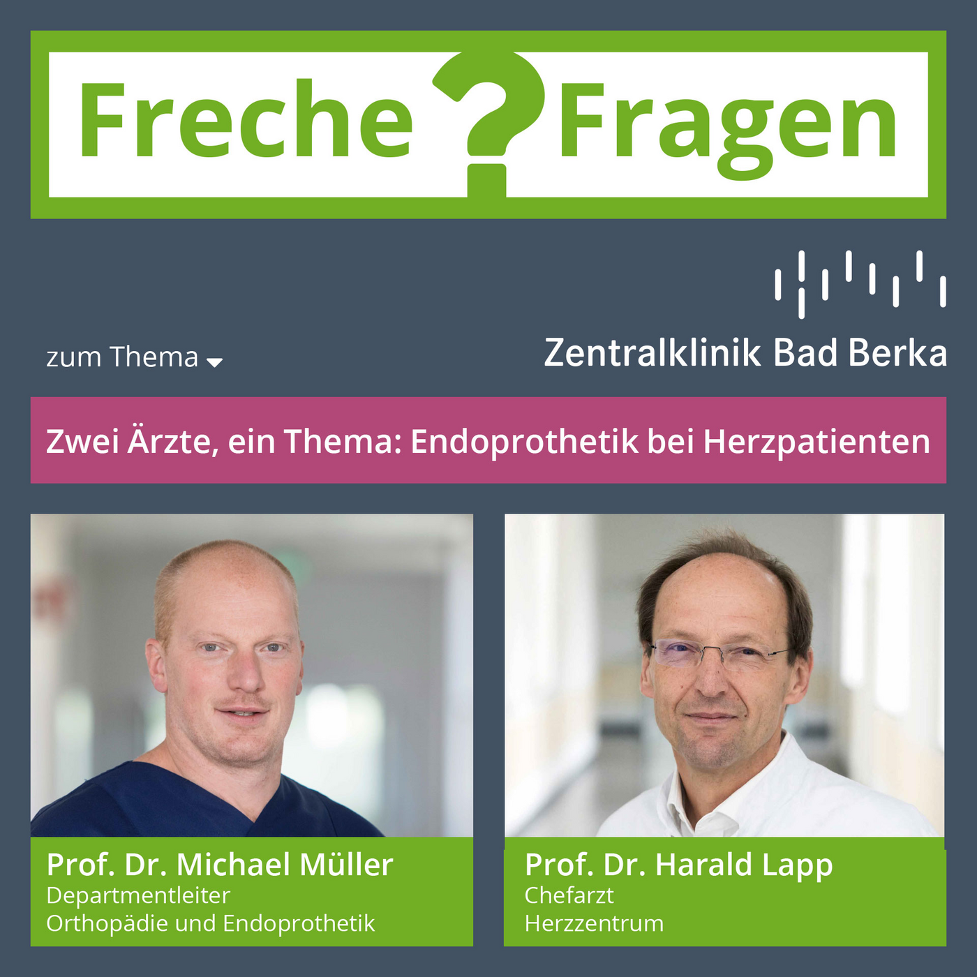 Freche Fragen an Chefärzte