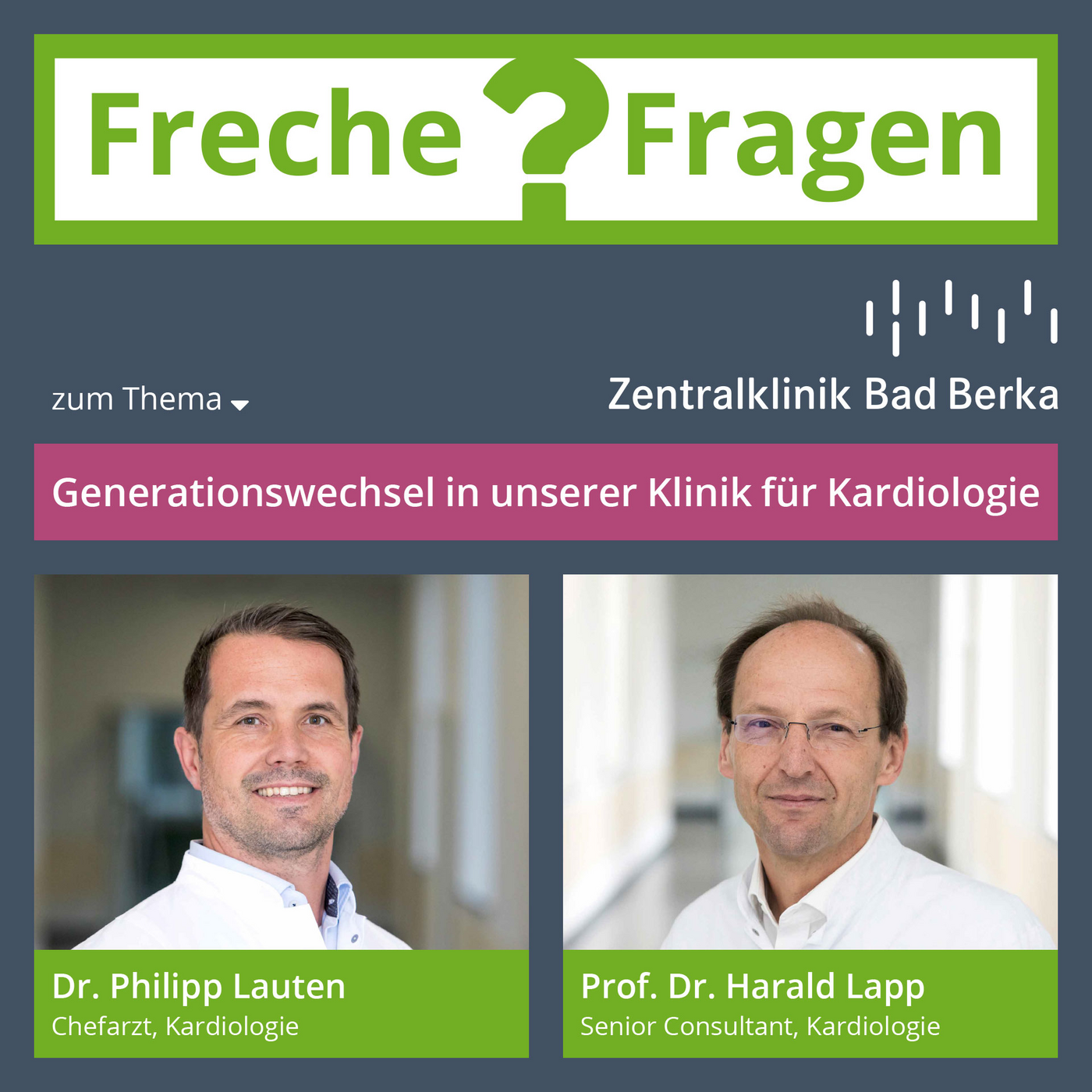 Freche Fragen an Chefärzte