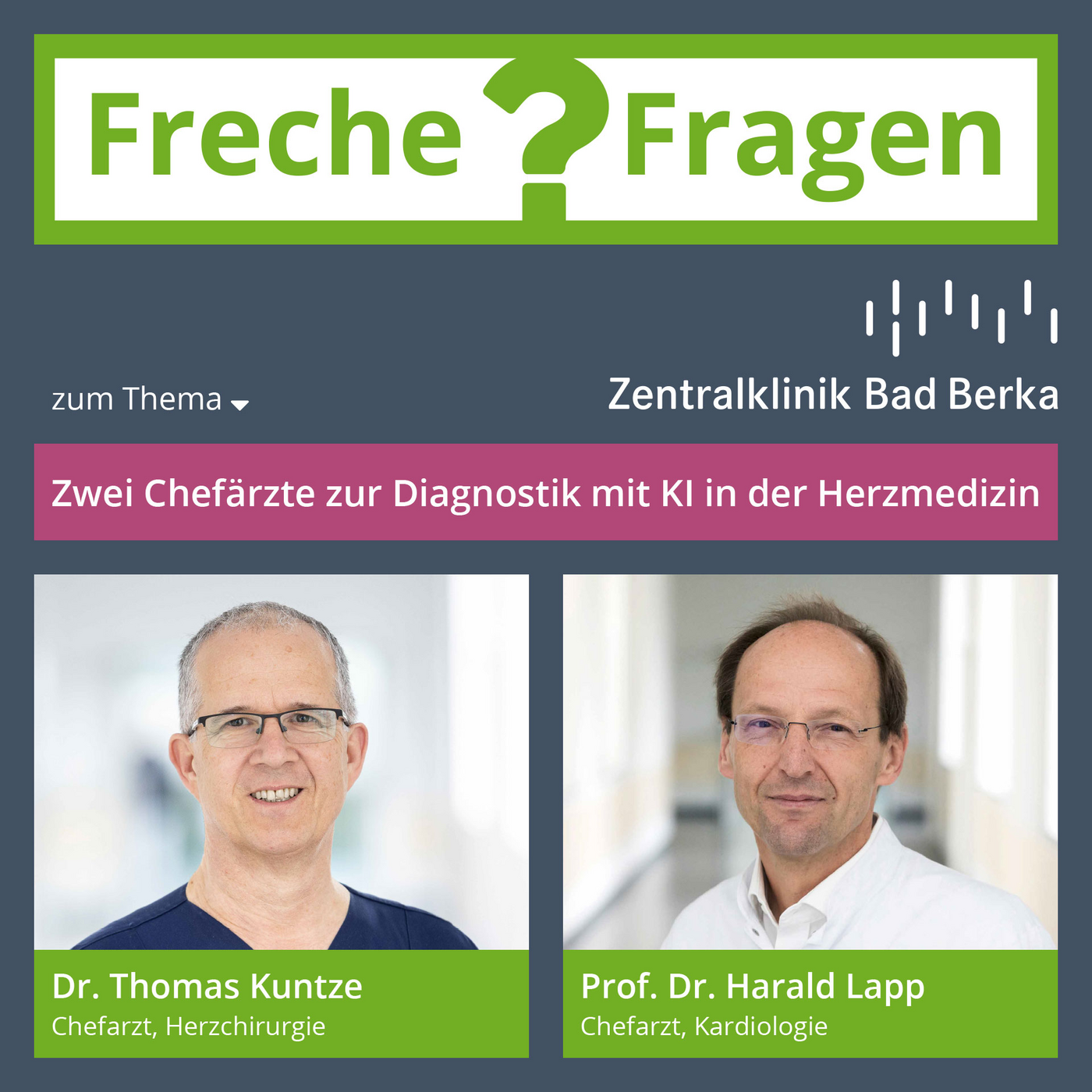 Freche Fragen an Chefärzte